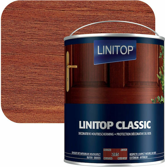 LINITOP Classic Lac de impregnare pentru apa Mahogany Satin 1lt