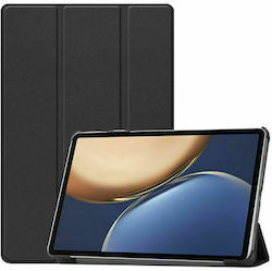 Trifold Flip Cover Piele artificială Negru (Galaxy Tab A8)