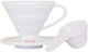 Hario V60 01 Picurător de cafea Plastic Alb 119x100x82mm