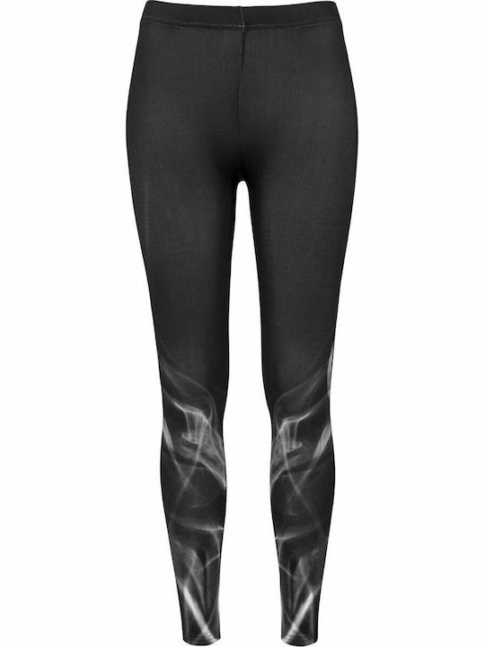 Frauen Lang Leggings Schwarz