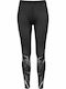 Frauen Lang Leggings Schwarz