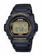 Casio Digital Men's Watch 48mm Chronograph Battery with Blue Rubber Strap