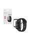 Volte-Tel Edge Cover with Key Plastic Case with Glass in Black color for Apple Watch 40mm