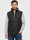 Men's Sleeveless Puffer Jacket Black
