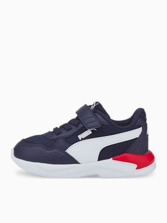 PUMA X-Ray Παιδικά Sneakers με Σκρατς Navy Μπλε