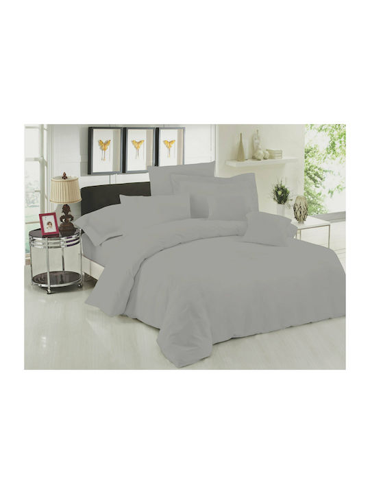 Le Blanc Sheet Sets Single 170x270cm. Premium Dark Grey 3pcs