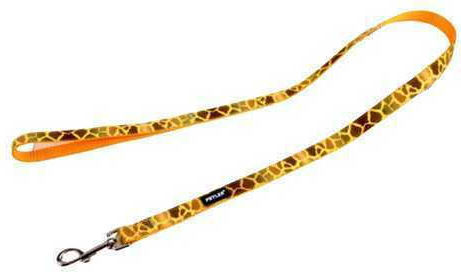 Petler Petler Dog Leash Lead Camo Design X-Small in Yellow Colour 1.22m x 1cm