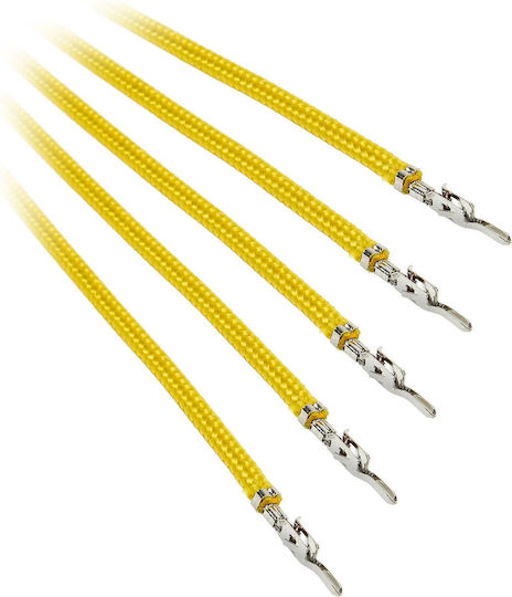 BitFenix Alchemy 2.0 PSU Cable - Cable 0.4m Yellow (BFX-ALC-40CMLY-RP)