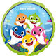 Μπαλόνι Στρογγυλό Baby Shark Foil Πολύχρωμο 46εκ.