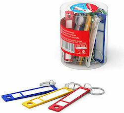 ErichKrause Set Plastic Keychain Labels 12 Pieces ErichKrause Set Plastic Keychain Labels 12 Pieces
