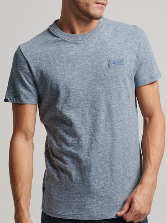 Superdry T-shirt Γαλάζιο
