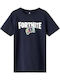 Kinder-T-Shirt Blau