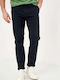 Hose Chino Elastisch Navy Blue