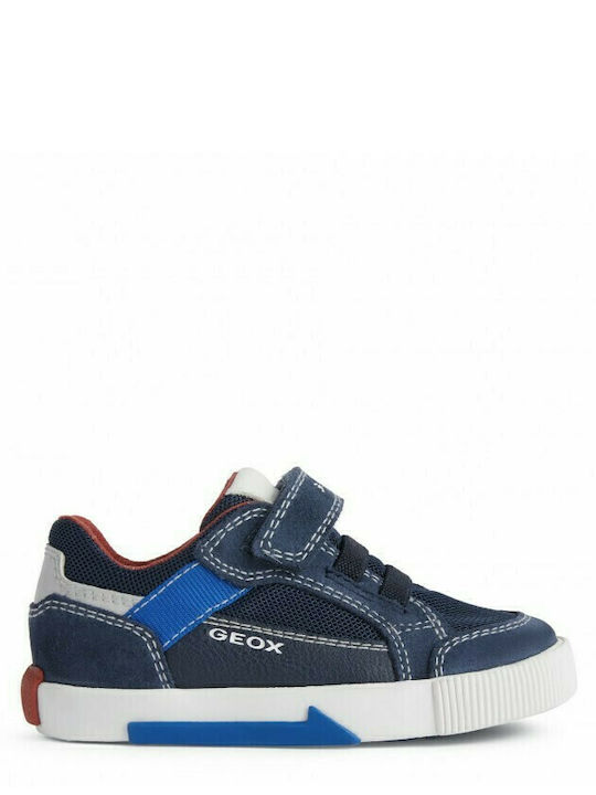 Geox Παιδικά Sneakers Ανατομικά Μπλε