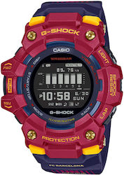 Casio GBD-100BAR-4ER Limited Edition FC Barcelona 49mm Smartwatch (Rot)