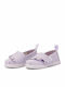 Kids Espradrilles with Hoop & Loop Closure Purple Alpargata