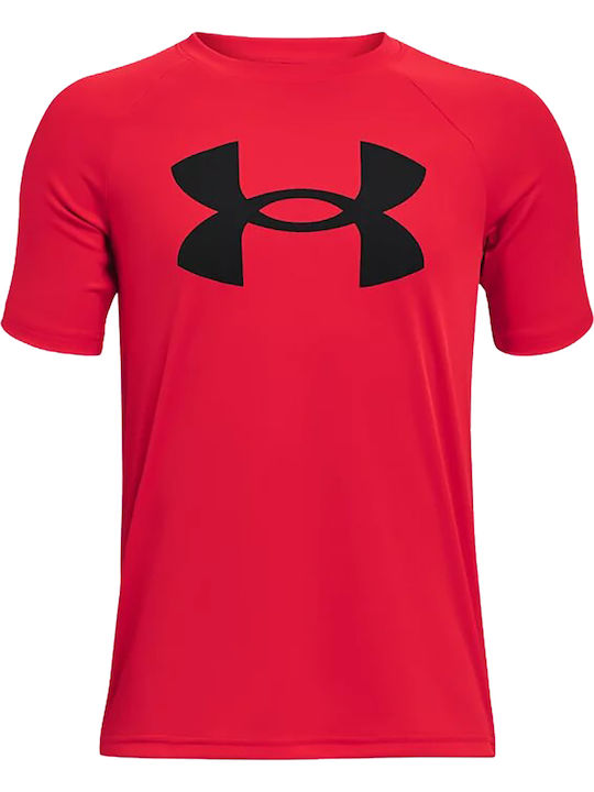 Under Armour Kids' T-shirt Red Tech