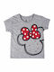Tricou Pentru Copii Gri Minnie Mouse