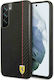 Ferrari On Track Carbon Stripe Back Cover Plastic Black (Galaxy S22+)