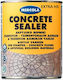 Mercola Concrete Sealer Βερνίκι Επιφάνειας Διαλύτου Άχρωμο Σατινέ 5lt