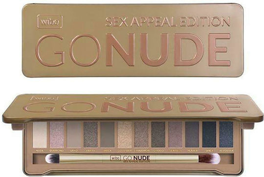 Wibo Go Nude Sex Appeal Edition Palette with Eye Shadows in Pressed Powder Form