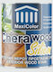 Maxicolor Cherawood Silicon Impregnation Varnish Solvent Based W25 Blue-Grey Matte 750ml