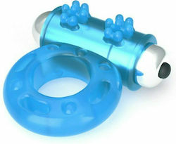 Lovetoy Lumino Play Vibrating Cock Ring Schwanz Blue