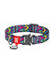 WauDog Indie Κολάρο Σκύλου με Smart ID & Πλαστικό Κούμπωμα 25mm x 31 - 49cm
