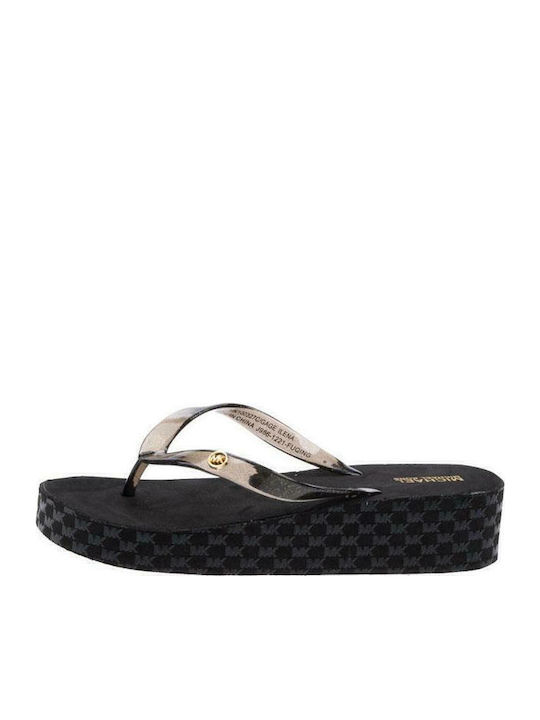 Kinder Flip Flops Gold