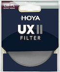 Hoya UX II Φίλτρo CPL Διαμέτρου 72mm για Φωτογραφικούς Φακούς