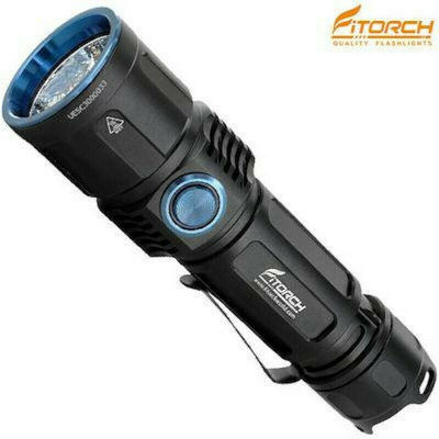 Fitorch Rechargeable Flashlight LED Waterproof IPX8 with Maximum Brightness 2600lm EC30 13.03.0090