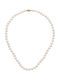 Margaritari Halskette aus Gold 14K mit Perlen