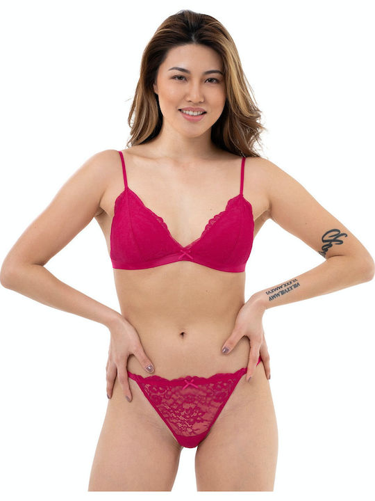 Dorina Peony Bralette Σουτιέν Fuchsia/Pink/Black