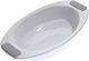 Veltihome Oval Feuerfestes Geschirr Keramik 35.5x21x5.7cm 1Stück