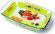 Simax Ορθογώνιο Πυρίμαχο Σκεύος Γυάλινο 38.5x22x6.5cm