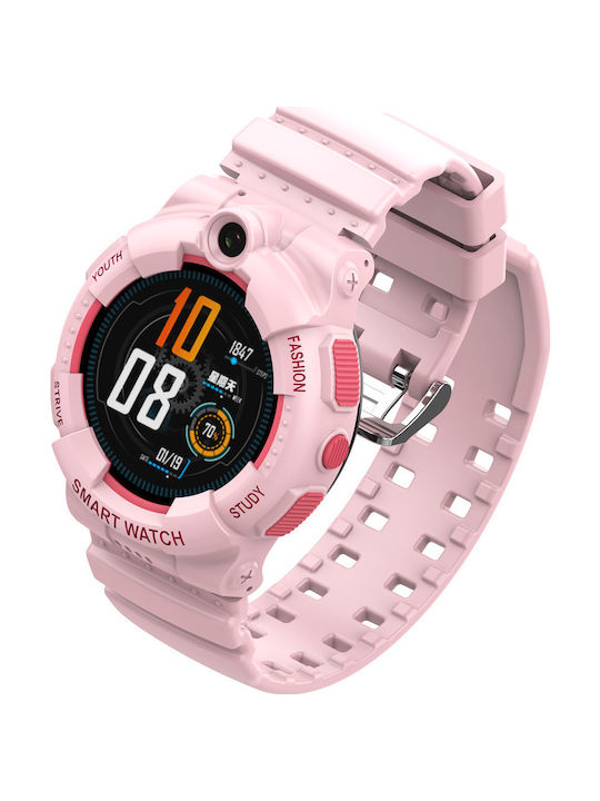 Wonlex Παιδικό Smartwatch 4G με GPS & Κάμερα Ροζ