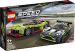 Lego Speed Champions Aston Martin Valkyrie & Aston Martin Vantage GT3 για 9+ ετών