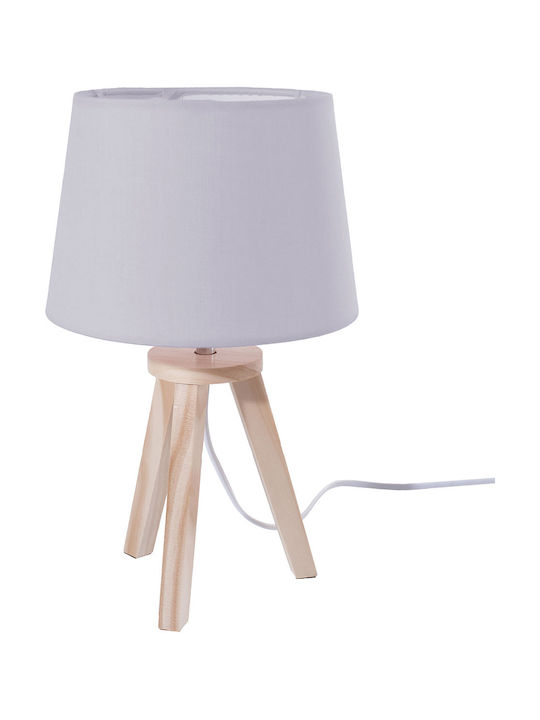 Atmosphera Παιδικό Φωτιστικό Πορτατίφ Γκρι 18.5x18.5x30.5εκ.