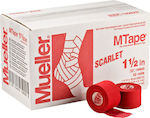 Mueller MTape Adhesive Sport Tape 3.8cm x 9.14m Red