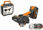 Worx .9 Battery Powered Angle Grinder 76mm