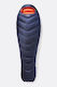 Rab Sleeping Bag Μονό 3 Εποχών Neutrino 600 XL Left Ebony