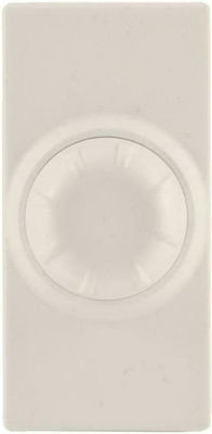 Geyer Recessed Simple Front Dimmer Switch Rotary 400W White