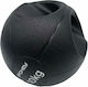 Spokey Gripi Weight Ball Filled Sand Kettlebell aus PVC 10kg Schwarz