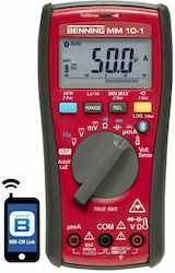 Benning MM 10-1 Ψηφιακό Πολύμετρο με Μέτρηση AC / DC / Αντίστασης / Χωρητικότητας / Θερμοκρασίας 1000VAC/DC CAT III True RMS Benning MM 10-1 Ψηφιακό Πολύμετρο με Μέτρηση AC / DC / Αντίστασης / Χωρητικότητας / Θερμοκρασίας 1000VAC/DC CAT III True RMS