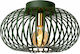Lucide Lightning Manuela Deckenleuchte 40cm Grün mit Fassung E27