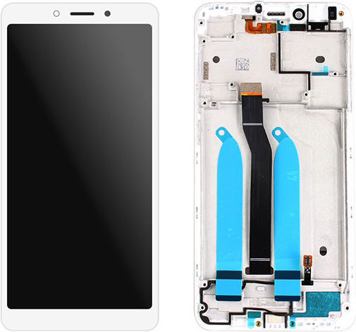 Screen with Touch Mechanism and Frame for / 6A (White)