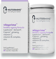 Nutramins Vitaprime Spezielles Nahrungsergänzungsmittel 60 Mützen NTR2050