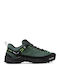 Salewa Wildfire Leather Men's Green Hiking Shoes