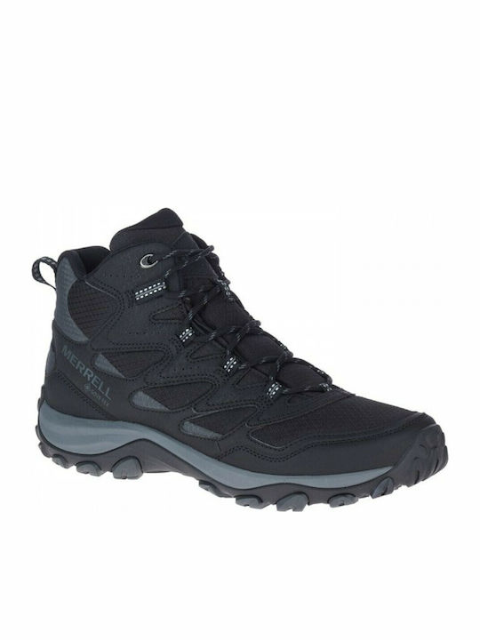 Merrell West Rim GTX Männer Wanderschuhe Schwarz