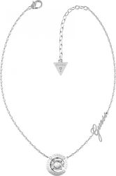 Guess Solitaire Women's Steel Necklace